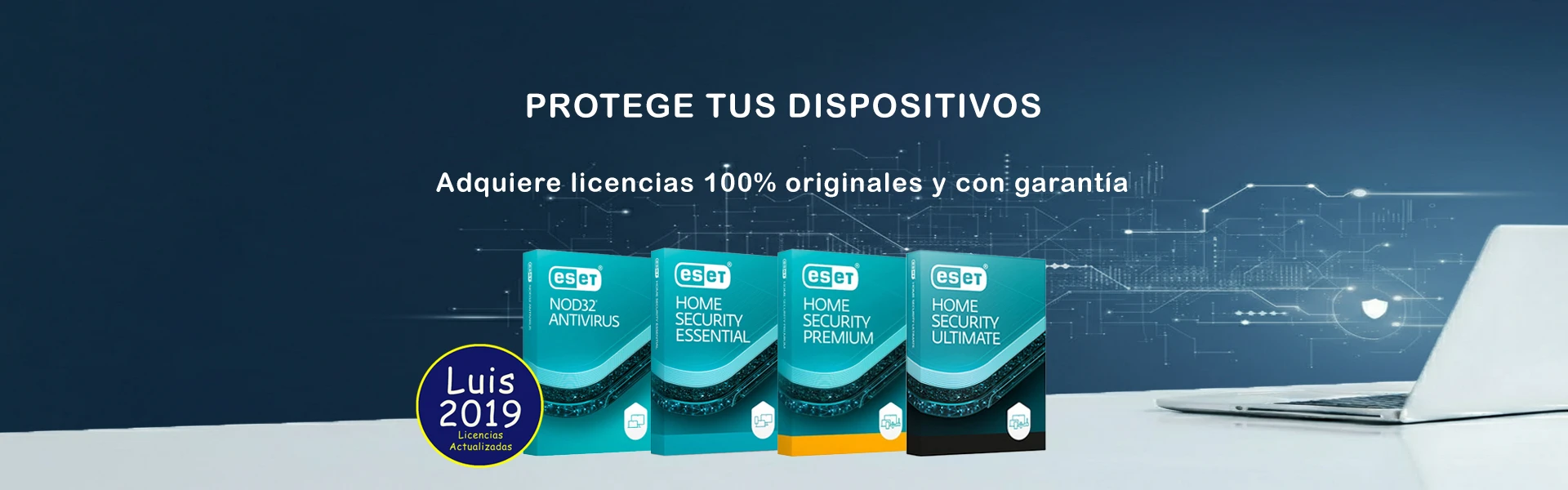 Portada productos ESET Originales
