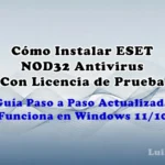Como instalar ESET Nod32 Antivirus 2026 desde la web oficial