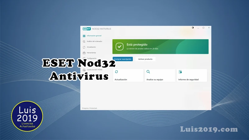 ESET Nod32 Antivirus protección ligera